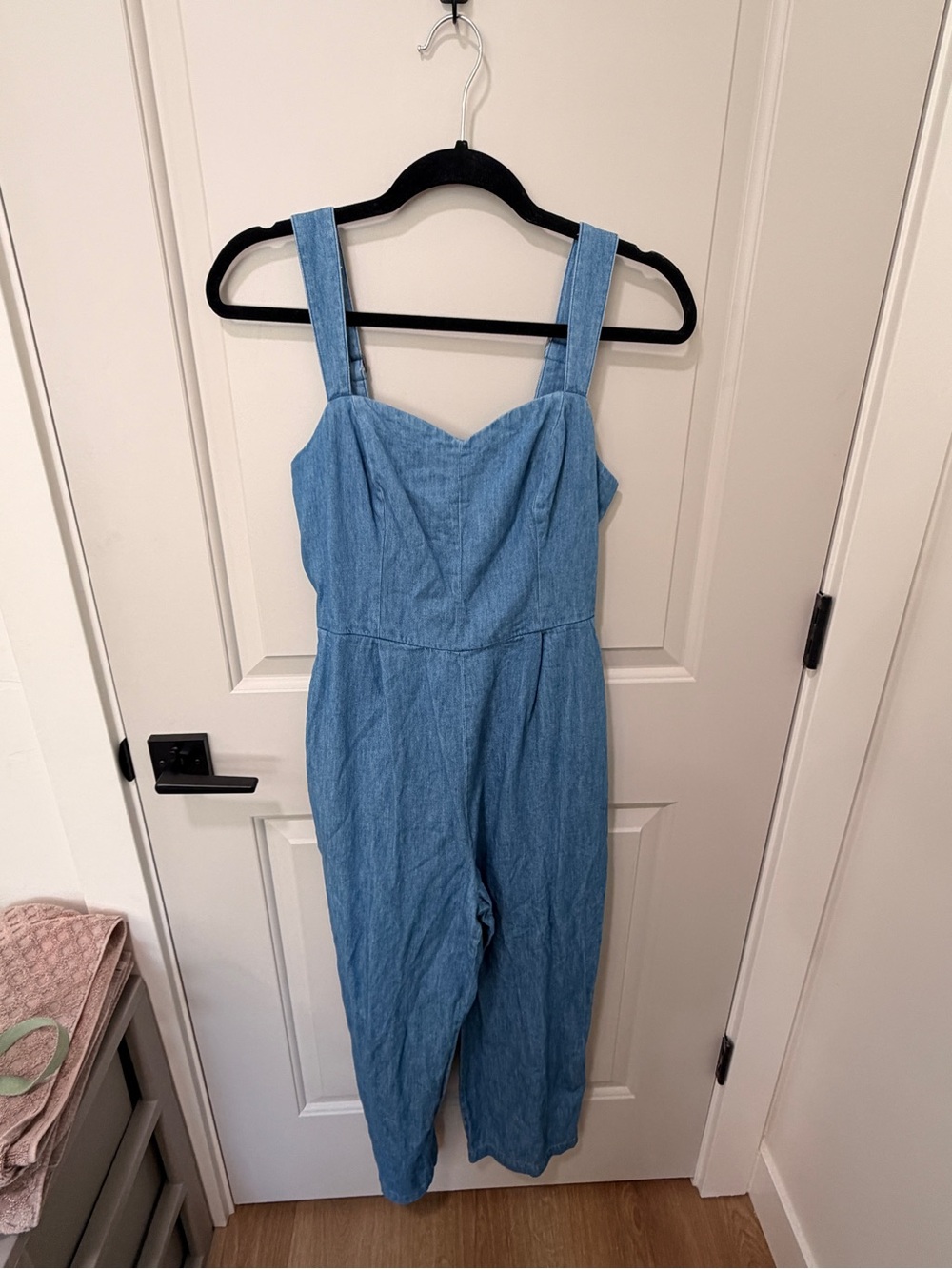 Old Navy Light Blue Denim Jumpsuit Romper